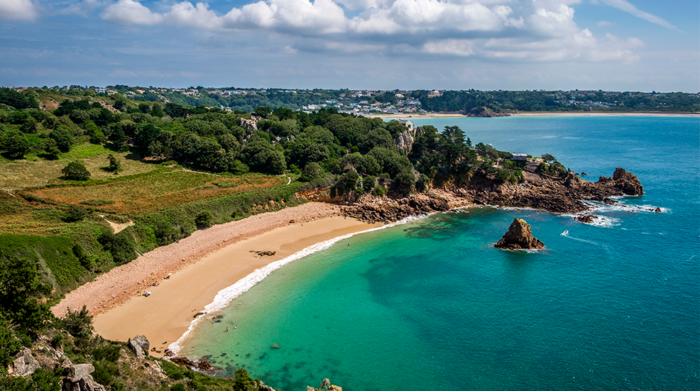 Beauport Beach, St Aubin, Jersey, Channel Islands